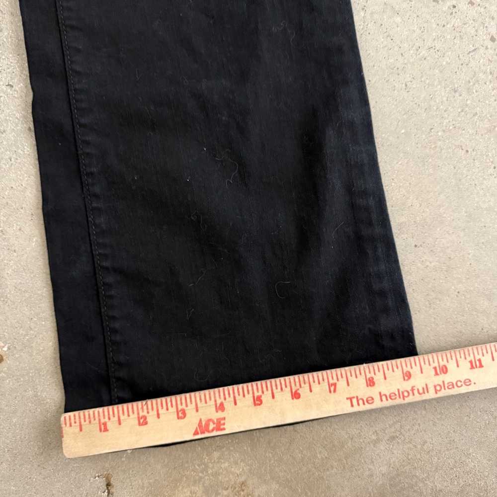 Vintage Y2K Levi’s High Rise Flared Black Pants - Picture 4 of 6